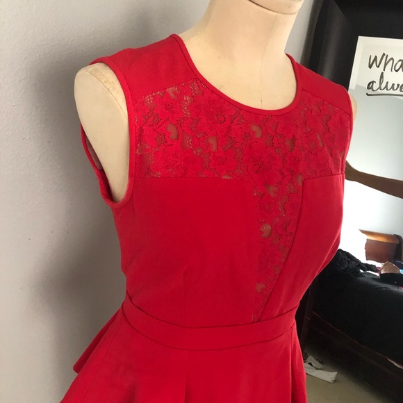 BCBG RED DRESS - Picture 2 of 9